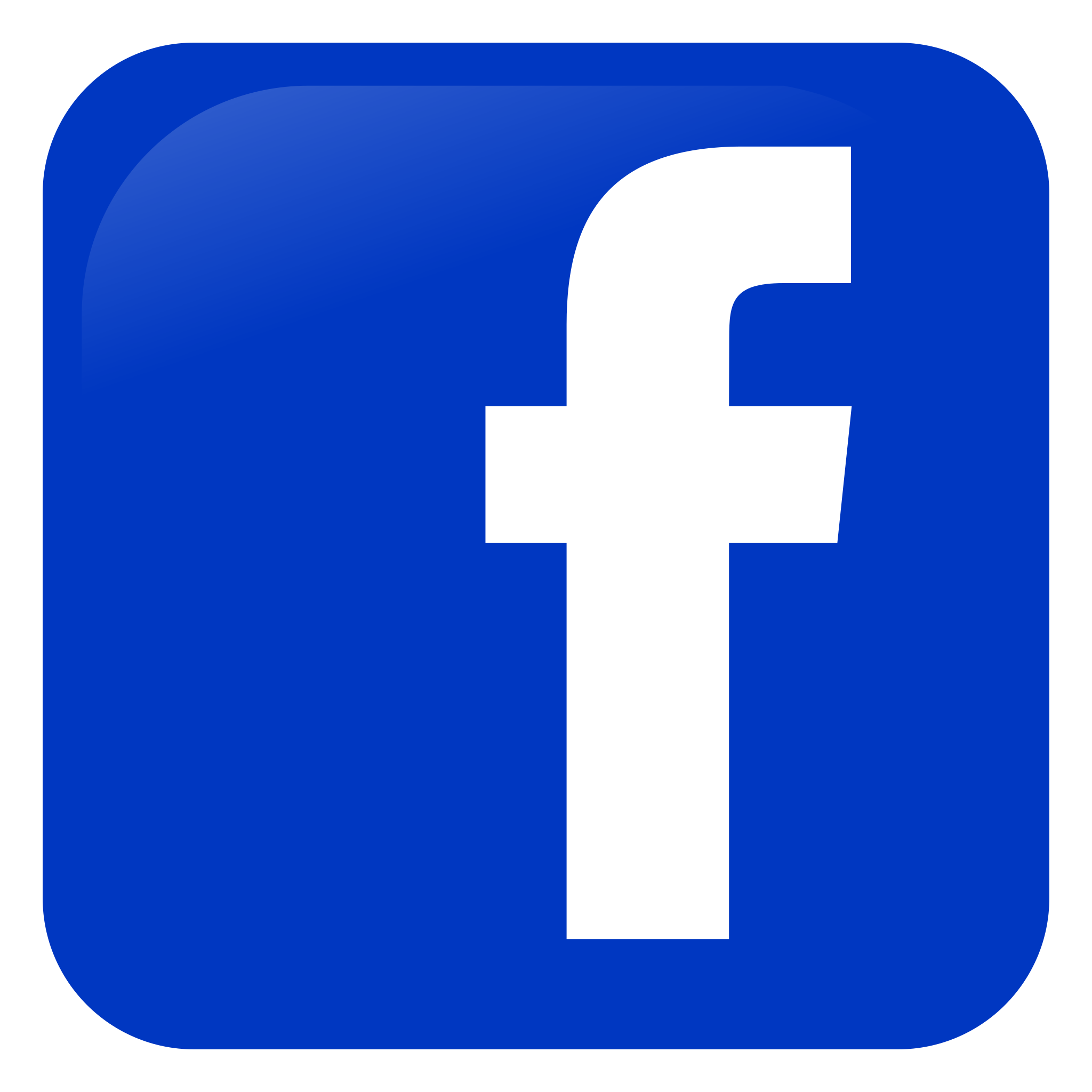 Find us on Facebook white